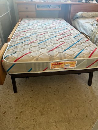 Cama nido madera pino con colchones