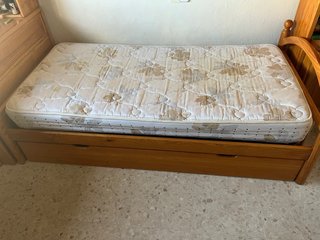 Cama nido madera pino con colchones