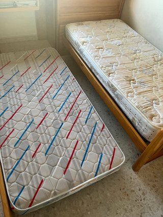 Cama nido madera pino con colchones