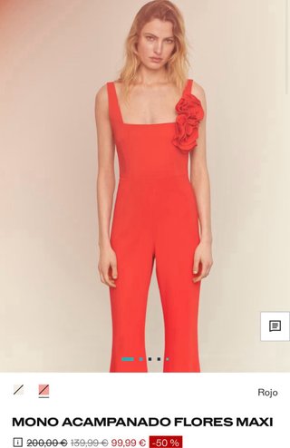Mono rojo con flor
