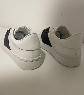 Zapatillas Valentino Garavani Open Blancas/Azul