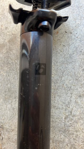 Tija Bontrager Pro Carbono 31.6 x 400mm