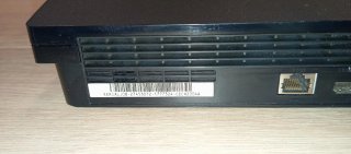Consola Rota Sony PS3 Slim Negra Averiada