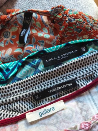Lote 4 blusas manga larga Talla 42