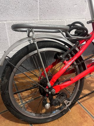 Bicicleta Monty F18 Plegable Aluminio