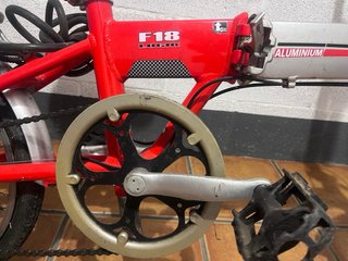 Bicicleta Monty F18 Plegable Aluminio