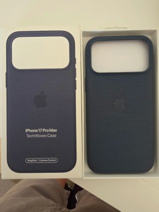 Funda original Apple IPhone Pro Max 17 Azul