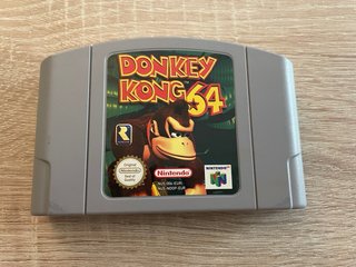 Donkey Kong 64 N64 - Scatola, Manuale e Cartuccia
