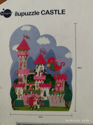 Puzzle Imaginarium Castillo Princesas 54 piezas