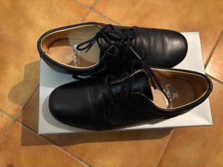 Zapatos negros comunión niño Landos