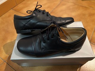 Zapatos negros comunión niño Landos