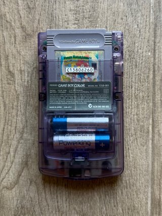 Nintendo Game Boy Color Viola + Gioco