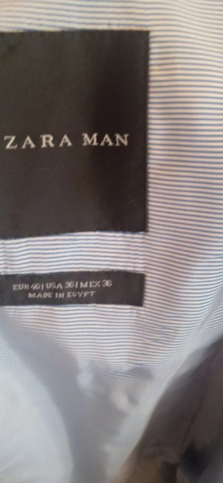 Traje Zara Gris Talla 36/38