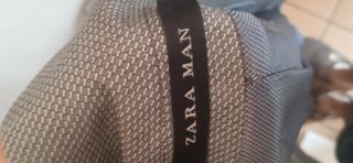 Traje Zara Gris Talla 36/38