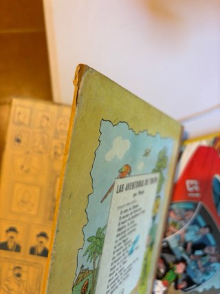 Tintin los cigarros del faraon 1 edición 1964