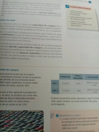 Economía, ESO 4 serie Analiza