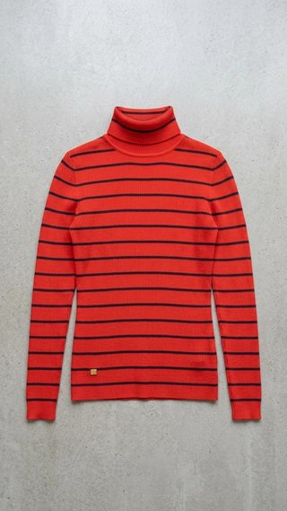 Ralph Lauren Dolcevita elasticizzata a Righe