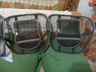 respaldo o cubreasiento de bolas de masaje.