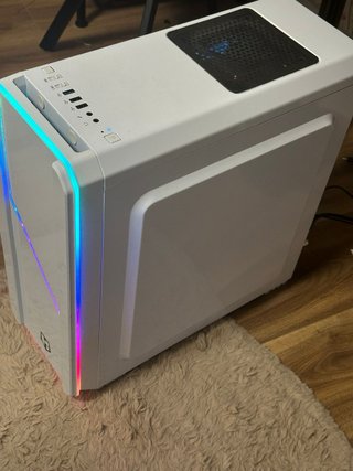 Caja PC Nox Blanca Gaming RGB