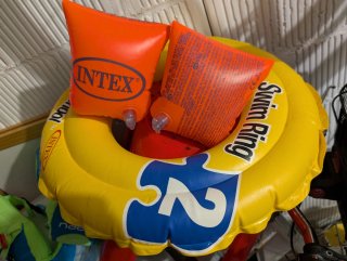 Chaleco y manguitos natación Decathlon