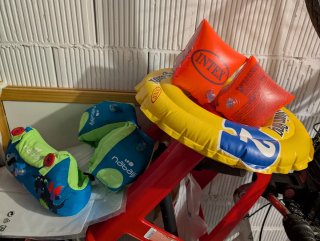 Chaleco y manguitos natación Decathlon