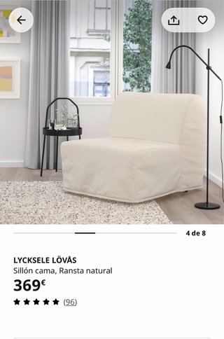 CHOLLAZO! Sofá Cama IKEA LYCKSELE Individual