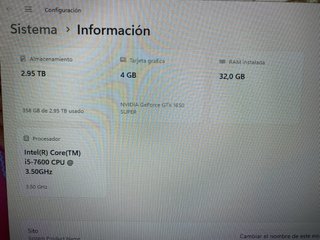 PC Gaming i5 + MONITOR 27”