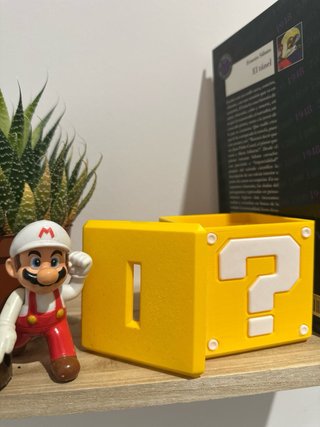 Alcancía Bloque Super Mario Bros