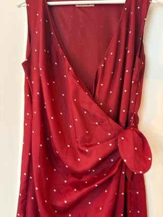 Mono Kling rojo lunares talla M