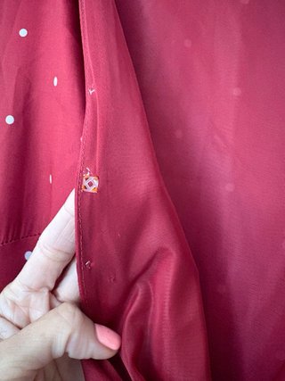 Mono Kling rojo lunares talla M