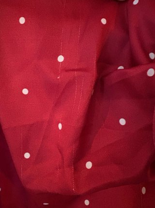 Mono Kling rojo lunares talla M