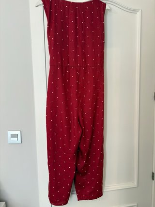 Mono Kling rojo lunares talla M