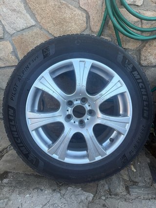 Ruedas BMW X5 y neumáticos Michelin Pilot Alpin 25
