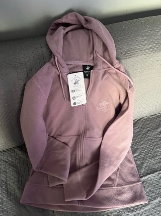 Sudadera Beverly Hills Polo Club Rosa Talla S