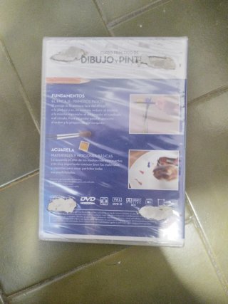 2 CDs de curso de práctico dibujo y pintura