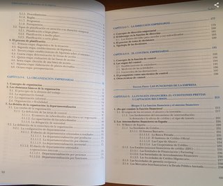 Administración y funciones de la empresa