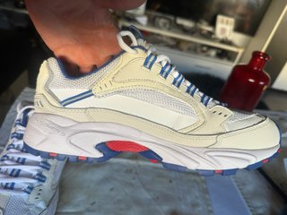 Skechers Stamina Talla 42 Beige/Azul