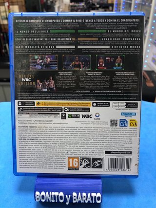 Undesputed delixe wbc edicion ps5