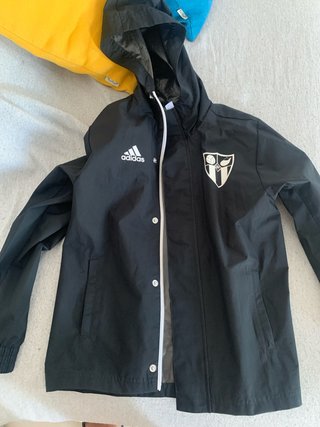 Chubasquero Adidas Periso CF Negro