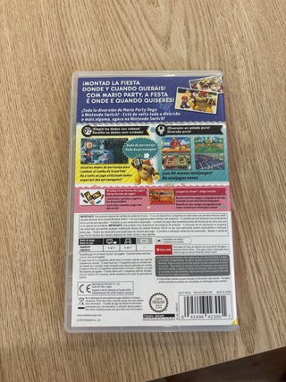 Caja Vacía Super Mario Party Nintendo Switch