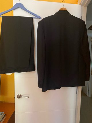 Traje de caballero esmoquin negro