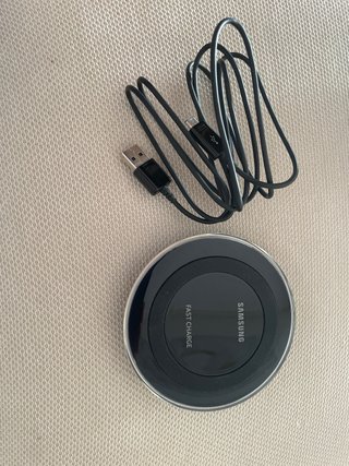 Cargador Inalámbrico Samsung Pad + Protector