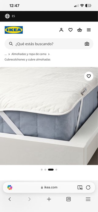 Protector Colchón IKEA ROSENVIAL 160x200
