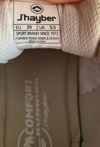 Zapatillas J'haiber Beige Talla 39