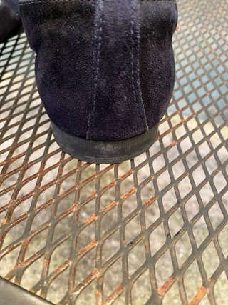 Mocassini Zara Man camoscio nero 42