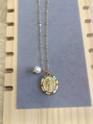 Collar milagrosa multicolor