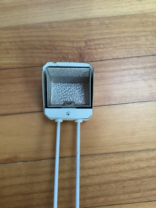 Lámpara de escritorio blanca