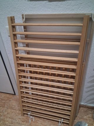 Mini Cuna Colecho+cuna de madera  y regalo pañales