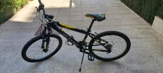 Bicicleta Montaña 24 Negra y Amarilla