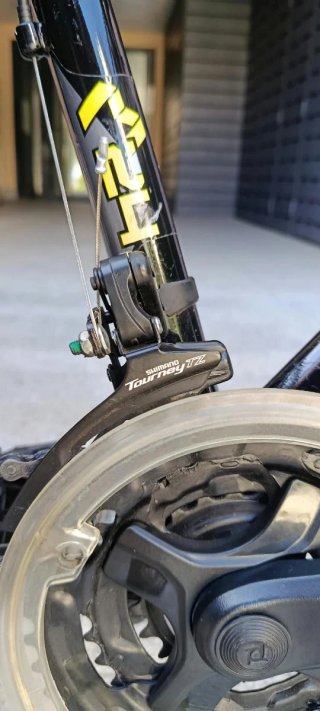 Bicicleta Montaña 24 Negra y Amarilla